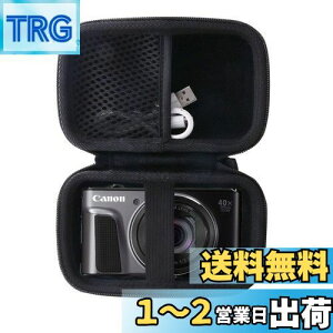 yzCanon PowerShot G7X / SX620HS/SX720HS/SX730HS/SX740HS/G9 XfW^Jp[P[X-WERJIA (storage case-Black)