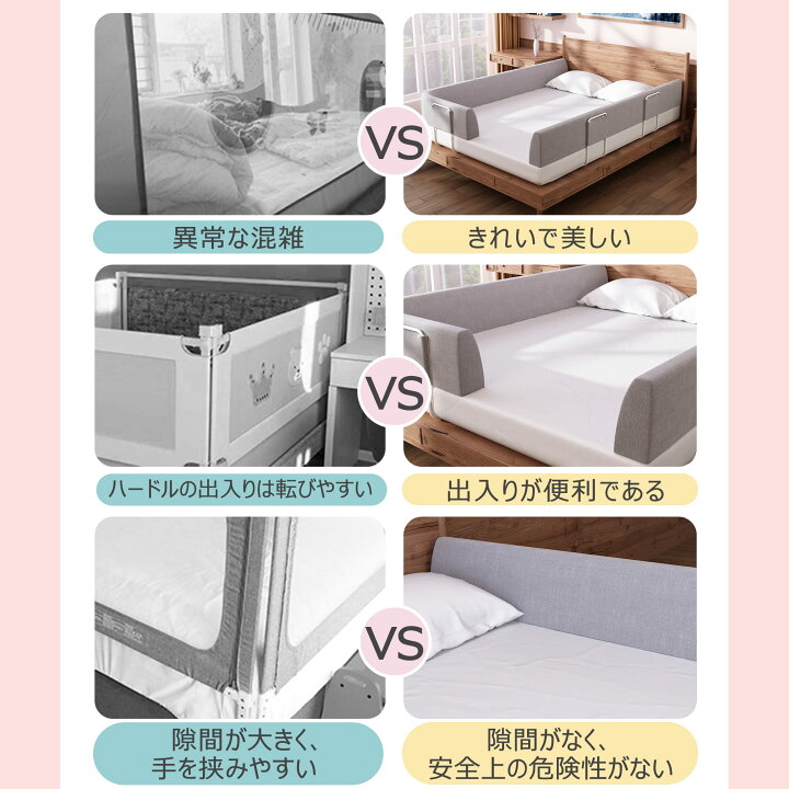 楽天市場】【送料無料】Edenplaykey ベッドガード 赤ちゃんベッド 