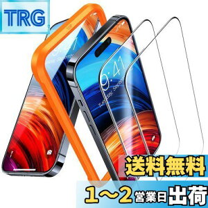 yzTORRAS iPhone 15 p/iPhone14Pro p KXtB qFޗ Sʕی tB \{ɍ׍ 炳 \tȒP wh~ 9Hz ϏՌ 2 ACtH15 /14 v p ی
