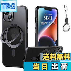 �y���������ziPhone 11 �p �P�[�X Magsafe�Ή��y360°��]�\�� Magsafe�����O�X�^���h �z���_�[ ��̌^�E�X�g���b�v1��t���z�A�C�t�H��11�J�o�[�X�^���h�@�\ �c�����Ή� HILEGENER �X�}�z�P�[�X ��