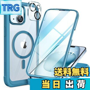 yzMiracase iPhone15 p P[X MagSafeΉ 9H KX 360°ی X}zP[X iPhone15 p Jo[ Sgop[یP[X 6.1C` tJo[ CX[dΉ }OZ[tΉ }O