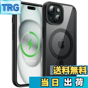 yzJETech iPhone 15 6.1C`p }Olbg P[X MagSafeɑΉ Ռz op[Jo[ \bhJ[}bgTPUt[ h~ NAobN (ubN)