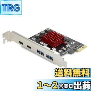 yzELUTENG USB3.1݃{[h 4{[h y2 USB-A & 2 USB-Cz 5Gbps PCIEC^[tF[XJ[h USB3.0gJ[h PCI-Express3.0ڑ PCI-E X1/X4/X8/X16 Windows 11/10/8/7/XP/VistaΉ