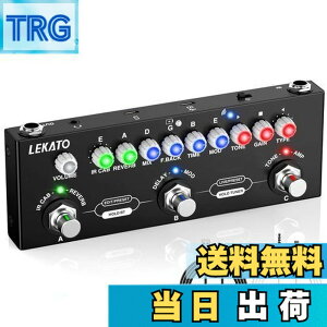 �y���������zLEKATO �M�^�[�}���`�G�t�F�N�g�y�_�� IR���[�f�B���O�t�� 9��AMP���[�h �f�B���C���o�[�u CHORUS�G�t�F�N�g�y�_�� �G���N�g���b�N�M�^�[�x�[�X�p �����o�b�e���[