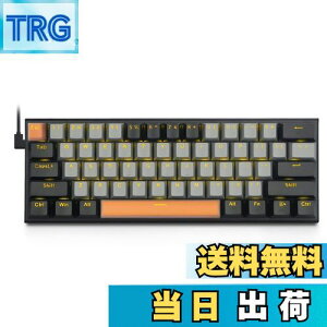 yzefJjJL[{[h61L[ Ԏ̗p̃Q[~OL[{[h FLEDobNCgt 60^RpNgL[{[h USBLpz Windows/MacɑΉQ[pL[{