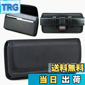 【送料無料】aubaddy 横型 ホルスター ナイロン ウエストポーチ for Samsung Galaxy (S24 S23 S22 S21 S20) Plus ベルトホルスターとクリップ・ループ とカードスロット (適応する携帯電話と薄いケース) -