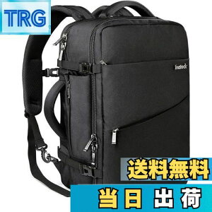 �y���������z[Inateck] 40L ���s �����b�N ��e�� 3way �o�b�N�p�b�N �@���������� ���[�� �o�� �y�� ����h�~ �������H 15.6-17�C���`PC �o�b�O �j�����p �ʋ� �ʊw �l�C �ϏՌ� ������� �u���b�N