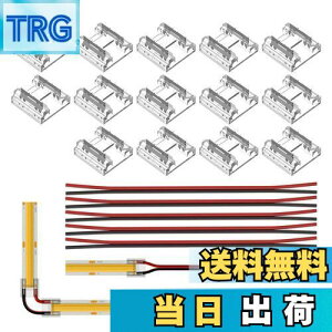 yzBTF-LIGHTING 2PIN RlN^[ FCOB COB 10mm RlN^[ 14ȃRlN^[ 15cm 20AWGR[hP[u FCOB FOB LEDe[vCgp̓ȃ~hJo[RlN^[ csv e[