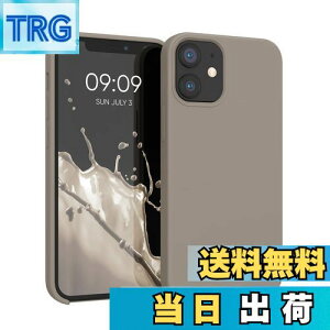 【送料無料】kwmobile スマホケース Apple iPhone 12 mini対応 ケース - TPU リキッド シリコン カバー - 耐衝撃 傷防止 サラサラ Case