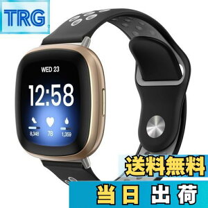 yz[ATiC] Fitbit Versa4/Versa3/Sense2/Sense oh Fitbit Versa3/VersaSensepxg ւ X|[cxg VR y \tg 戵ȒP BlackMixGray