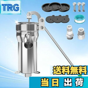 【送料無料】kilogorge 井戸ポンプ 手動 【アップグレードの強化】手押しポンプ井戸 手動ポンプ、 より高く、より厚いポンプボディ 一体ベース、井戸ポンプ 手押し ステンレス製 手動ポンプ