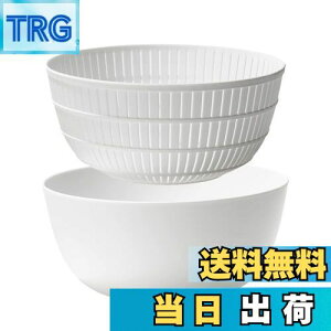 �y���������z���C�N�C�b�g (like-it) ���� �{�E�� Colander&Bowl �ĂƂ��ɂ��g���� �U���ƃ{�[�� ������ 3.2L ��U22.7×��10.4cm �{�E��:��U23.7×��10.7cm �z���C�g ���{�� ���؂� ���؂�\