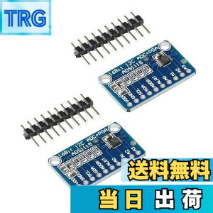 �y���������zKKHMF 2�� ADS1115 16Bit ADC 4�`�����l�� I2C IIC �݊� A/D�R���o�[�^ �σQ�C���A���v�t�� PGA ADC���W���[�� Arduino�p Raspberry Pi�p