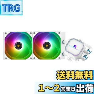 yzThermalright Frozen Prism 240 White ARGB t CPU N[[ 120 mm ARGB PWM t@A240 dlARs[^[N[[ AMD/AM4/AM5,INTEL 1700/1150/1151/1200/2011 ̂߂