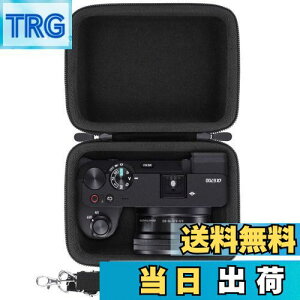 【送料無料】(ケースのみ)ソニー SONY ミラーレス一眼カメラ α6400/α6700(16-50mmレンズ SELP1650に対応)専用収納ケース-Aenllosi