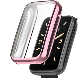 �y���������zMiimall�Ή�Xiaomi Mi Band 7 Pro�J�o�[ �t�B���� TPU�S�ʕی�P�[�X �d�C���b�L���H �����ߗ� �Ռ��z�� �w��h�~ ���y�� Mi Band 7 Pro �P�[�X �C�A�h�~ �E���ȒP�i�N���A�j