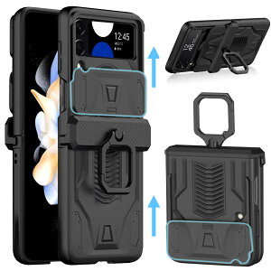 yzMiimall Galaxy Z Flip 4 SCG17/SC-54C p P[X }Ol`bN MNV[ Z Flip 4 SCG17 Jo[ Jی Ot SʕیP[X C菝h~ PCޗ y hՌ MNV[ Z Flip