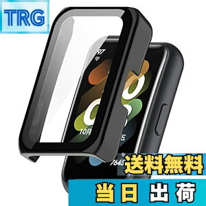 【送料無料】Miimall【一体型ケース】Huami Watch Fit Mini専用ケース ファーウェイ ウォッチ Fit Miniガラスフイルム ぴったり対応 擦り傷防止 防衝撃 高透過率 カバー Huami Watch Fit Mini液晶保護フィル