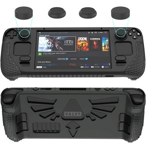 �y���������zMiimall Steam Deck 2022�p�u�P�[�X�{�e�w�O���b�v�L���b�v�Z�b�g�v�X�`�[���f�b�L2022�P�[�X �V���R�� �J�o�[ �\�t�g �C�菝�h�~ �y�� �h�Ռ� �ی�P�[�X ���b�J�[�L���b�v Steam Deck 