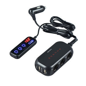 yzDURASIKO ԗpVK[\Pbg 3A ԍڏ[d 2USB[d|[g d ^C}[ @\ ő105Wd͋ ߕוی 12-24V ꊇ&ƗXCb` OȑΉ iPad/X}[gtH