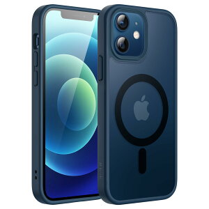 �y���������zJETech iPhone 12/12 Pro 6.1�C���`�p �}�O�l�b�g �P�[�X MagSafe�ɑΉ� �������̃}�b�g�w�� ���^ �ϏՌ� �J�o�[