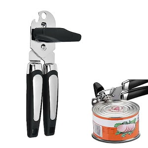 【送料無料】nalaina 缶切り 缶オープナー 回転缶切り 缶詰開け 缶 オープナー 栓抜き 回転式間きり 安全滑らかなエッジ 耐久性良い 人間工学 多機能 使用簡単 キッチン用品 家庭用