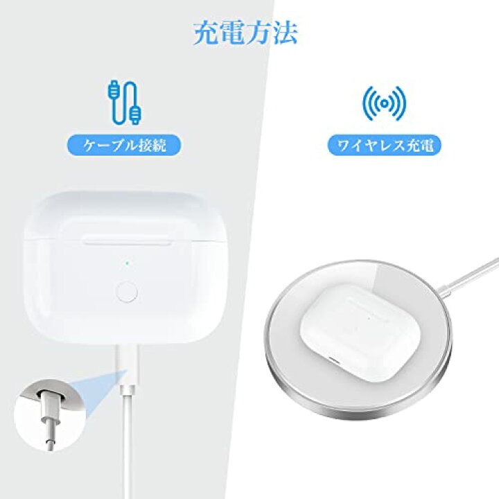 楽天市場】【送料無料】PIAQEIOZ 充電ケース Airpods Proとの互換性 
