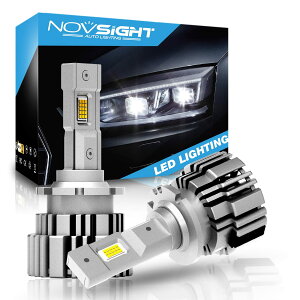 �y���������zNOVSIGHT led�w�b�h���C�g D2,D1,D3,D4 �ʗp�^�C�v �����P�x 40000LM(20000LMx2) �Z�b�g�c