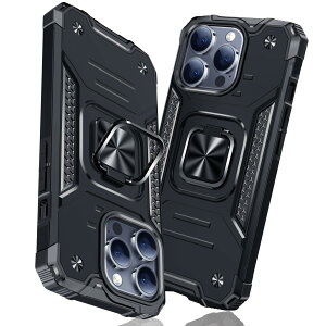 yziPhone 15 Pro Max pP[X O Ռz ϏՌ TPU+PCop[ d\ ČRMILKi SʕیJo[ h~ ԍڃz_[Ή C菝h~ ~ y ^ ACtH 15 pro 