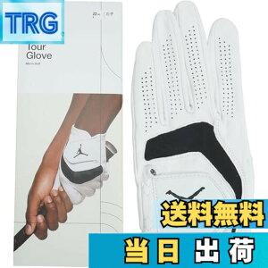 �y���������z[JORDAN(�W���[�_��)] Jordan Golf Tour Golf Glove (Left Hand) White/Black �S���t �c�A�[ �S���t�O���[�u (����p) [�������K�i][�e�T�C�Y] (L)
