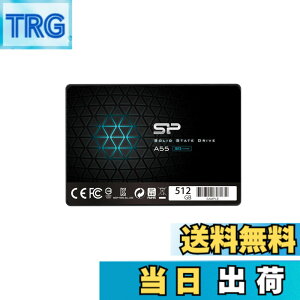 �y���������z�V���R���p���[ SSD 3D NAND�̗p SATA3 6Gb/s 2.5�C���` 7mm 3�N A55�V���[�Y �F�F�u���b�N�A�T�C�Y�F512GB
