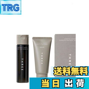 �y���������zTHREE(�X���[) [�V�����v�[/�g���[�g�����g] �G�b�Z���V�����Z���c �V�����v�[ & �g���[�g�����g �g���C�A���L�b�g S