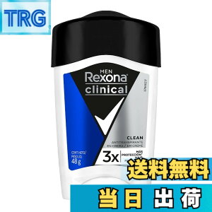 �y���������zRexona Men Clinical Clean ���N�\�[�i�N���j�J���N���[�� �����Y �f�I�h�����g 48g ������ ���h��N���[���^�C�v �j���p �F�F100.1 g (1�p�b�N)�A�T�C�Y�F48�O���� (x 1)