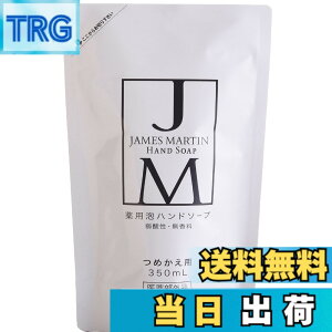 �y���������zJAMES MARTIN �W�F�[���Y�}�[�e�B�� ��p�A�n���h�\�[�v �l�ߑւ��p 350ml �F�F�z���C�g�A�T�C�Y�F350�~�����b�g�� (x 1)