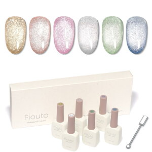 �y���������zFiouto�}�O�l�b�g�l�C�� ��e��15ml �W�F���l�C�� �J���[�W�F�� �t���b�V���}�O�l�b�g�W�F�� �L�ڃW�F�� UV/LED�Ή� ���Εt�� 6�F�Z�b�g �����炫��P�� �}�O�l�b�g�i�L���L�� �t��