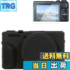 �y���������zRieibi �J�����P�[�X Canon G7X Mark III�f�W�^���J�����p�P�[�X G7X Mark III�A�N�Z�T���[ �X�N���[���v���e�N�^�[ �V���R�[���P�[�X �L���m��G7X3�ی�J�o�[�ƃX�N���[���ی�t�B���� 