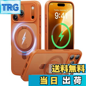 �y���������z�y8�N�̏��S�J�� ���ϋv�X�^���h�\���zCASEKOO for iPhone �P�[�X �y�ČRMIL�K�i �ϏՌ��^MagSafe�Ή��z�B���X�^���h �c�����đΉ� ���C�����X�[�d�Ή� �}�b�g�d�グ �w��h�~ ���ϖh