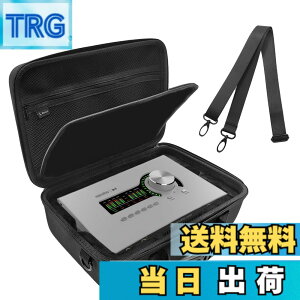 �y���������zMusiin �I�[�f�B�I�C���^�[�t�F�[�X�P�[�X ���j�o�[�T���I�[�f�B�I Apollo x4 Gen 2 Essentials�Ή� �X�g���b�v�t�� UA Apollo x4 Heritage Edition ����ی� �F�F�u���b�N�A�T�C�Y�FCompact