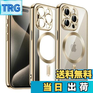 yzJETech iPhone 15 Pro 6.1C`p \tgNAP[X JYSی MagSafeCX[dΉ ϏՌ dCbLTPUJo[ (S[h)