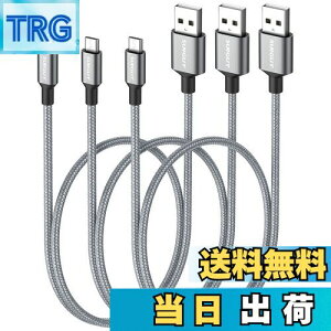 yzSUNGUY Micro USBP[u 0.5M y3{gz }CNusbP[u AhCh Micro-B QC3.0/2.0 2.4A}[d USB2.0f[^] ϋviC Galaxy S7/S6/S4AMotorola Moto G4/G5S/E4ALG V10/G4/Stylo 3 Pl