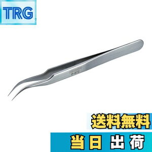 【送料無料】ホーザン(HOZAN) ピンセット 精密型 完全非磁性 全長115mm 開き幅6mm 先端幅0.15mm 先曲がり型 P-672