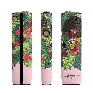 【送料無料】BOOFLYII ケース【アイコスイルマワン/イルマ i ワンに適合する】 PUレザー製 360°全面保護 加熱式たばこ用ケース 耐衝撃 滑り止め 可愛い 極フィット勘合 持ち運び便利 (落書き03)