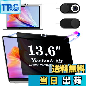 �y���������zIPROKKO MacBook Air 13/13.6(2022/2024/2025, M2/M3/M4)13.6�C���`�ɑΉ� �`�����h�~�t�B���^�[ ���C�v���C�o�V�[�t�B���� �J�����J�o�[�t�� �u���[���C�g�h�~ ���˖h�~ ���ʎg�p IPROKKO