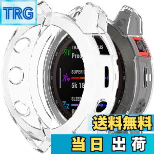 �y���������zMiimall�Ή�Garmin Epix Gen2/Epix Steel�P�[�X TPU�ގ� �\�t�g �Ռ��z�� �y�� ���^ �K�[�~�� Epix Gen2 �J�o�[ �����h�~ �����Ή� �E���ȒP Epix Gen2�ی�J�o�[ �o���p�[�i�N���A�j