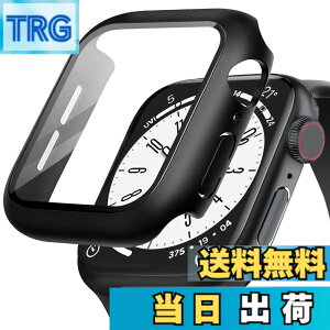 �y���������zPOLINK for Apple Watch�p �P�[�X Series 11/10/9/8/7/6/5/4/SE3/SE2/SE 44mm PC�f�� �����K���X �A�b�v���E�H�b�` �ی�p�J�o�[ �����^ ���ϋv �ϏՌ� �����ߗ� �w��h�~ for Apple Watch�p �J�o�[ �S��