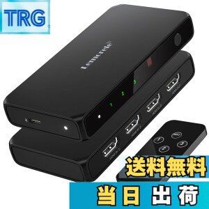 �y���������zHDMI �ؑ֊� �����R���t�� 3����1�o�� 4K@60Hz hdmi �؂�ւ��� ���z�� �Z���N�^�[ 1080P@60Hz HDCP 2.2 HDR 3D�Ή� �蓮 �؂�ւ�PS5/Switch/PS3/PS4/TV Fire Stick4K����Ή��iBlack�j