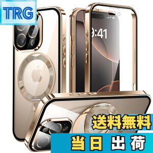 �y���������ziPhone 16 Pro Max �p ���� MagSafe�Ή� �P�[�X �A�C�t�H��16�v���}�b�N�X �A���~�o���p�[ 360°��]�X�^���h Uovon �X�}�z�P�[�X �A�C�z��16�v���}�b�N�X �S�ʕی� �J�o�[ �J���������Y��