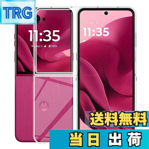 �y���������zFor Motorola moto Razr 60 Ultra �P�[�X �N���A PC�f�� �ϏՌ� �Ռ��z�� �S�ʕی� ���^ �y�� Greerass �ی�P�[�X �\�t�g�J�o�[ ����~�� ���΂ݖh�~ �w��h�~ ���� �ϋv �C���X�g�[���ȒP