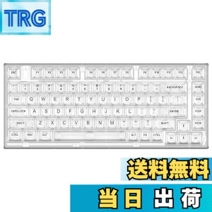 �y���������zYUNZII X75 PRO 82�L�[���C�����X �z�b�g�X���b�v�Ή� �p��z�� ���J�j�J���Q�[�~���O�L�[�{�[�h �����L�[�L���b�v BT5.0/2.4G/USB-C �K�X�P�b�g�����L�[�{�[�h Windows/Mac�p �Z�K�F�؎擾