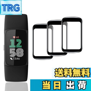 �y���������z�p Fitbit charge6 �t�B���� 3�� Fitbit charge6 �ی�t�B���� PET������ �Y�f�@�� 3D�Ȗ� �J�o�[ �Ή� Fitbitcharge6 �t���ی�t�B���� �����ߗ� 3D�S�ʕی� �L�Y�h�~ ��U�h�~ �����x�^�b�` ��